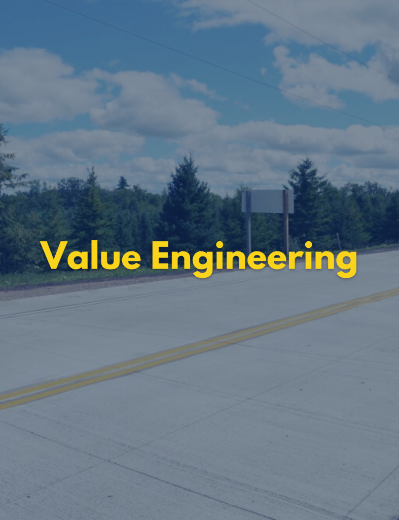 Capital Paving offers value engineering.